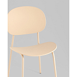 Стул Edie пластик бежевый варинант исполнения - 2 | Loft Concept в Твери