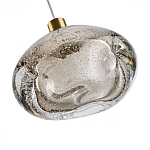 Подвесной светильник с прозрачным стеклянным плафоном округлой формы Effervia  варинант исполнения - 8 | Loft Concept в Твери