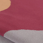 Плед из хлопка с абстрактным принтом Elysian Flow Ember варинант исполнения - 4 | Loft Concept в Твери