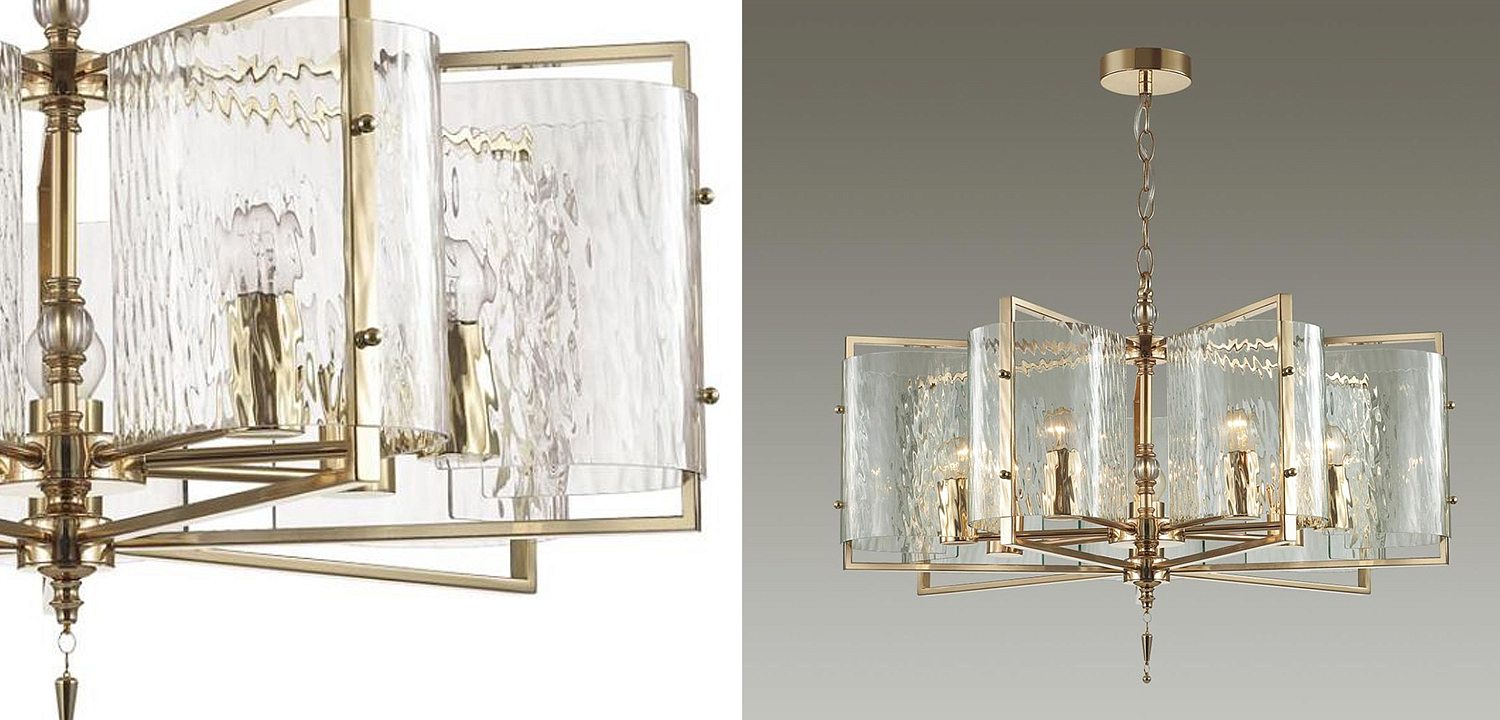 Люстра Karissa Gold Chandelier 65 Люстра Karissa Gold Chandelier 65 - Loft-Concept в Твери
