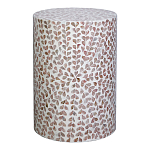 Столик с инкрустацией с перламутровым узором Jean Pink варинант исполнения - 1 | Loft Concept в Твери