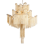 Люстра металлическая Rain of metal варинант исполнения - 1 | Loft Concept в Твери