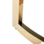 Столик журнальный золотой с темным стеклом Tastiness варинант исполнения - 2 | Loft Concept в Твери