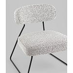 Кресло лаунж Kate букле серый варинант исполнения - 2 | Loft Concept в Твери