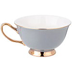 Чайная пара из фарфора 200 мл Grey Tea Porcelain Set варинант исполнения - 2 | Loft Concept в Твери