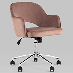 Кресло для компьютерного стола Veloury Pink варинант исполнения - 2 | Loft Concept в Твери