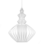 Подвесной светильник Wire Dream Pendant 2 Белый варинант исполнения - 3 | Loft Concept в Твери