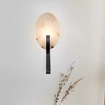 Бра с мраморным рассеивателем овальной формы Torch варинант исполнения - 3 | Loft Concept в Твери