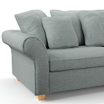 Мебельная ткань Шенилл голубой цвет 138 см T4-20 варинант исполнения - 9 | Loft Concept в Твери