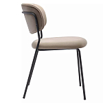 Стул Singer Chair без подлокотников светло-коричневый Велюр варинант исполнения - 1 | Loft Concept в Твери