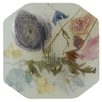 Шкатулка из эпоксидной смолы с цветами белая Epoxy Resin Square Box White варинант исполнения - 1 | Loft Concept в Твери