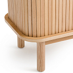 ТВ-тумба с двумя раздвижными дверцами Toinette Light TV Stand варинант исполнения - 7 | Loft Concept в Твери