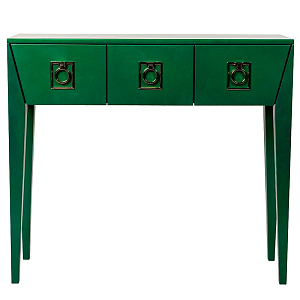 Зеленая консоль Сontemporary Art Deco