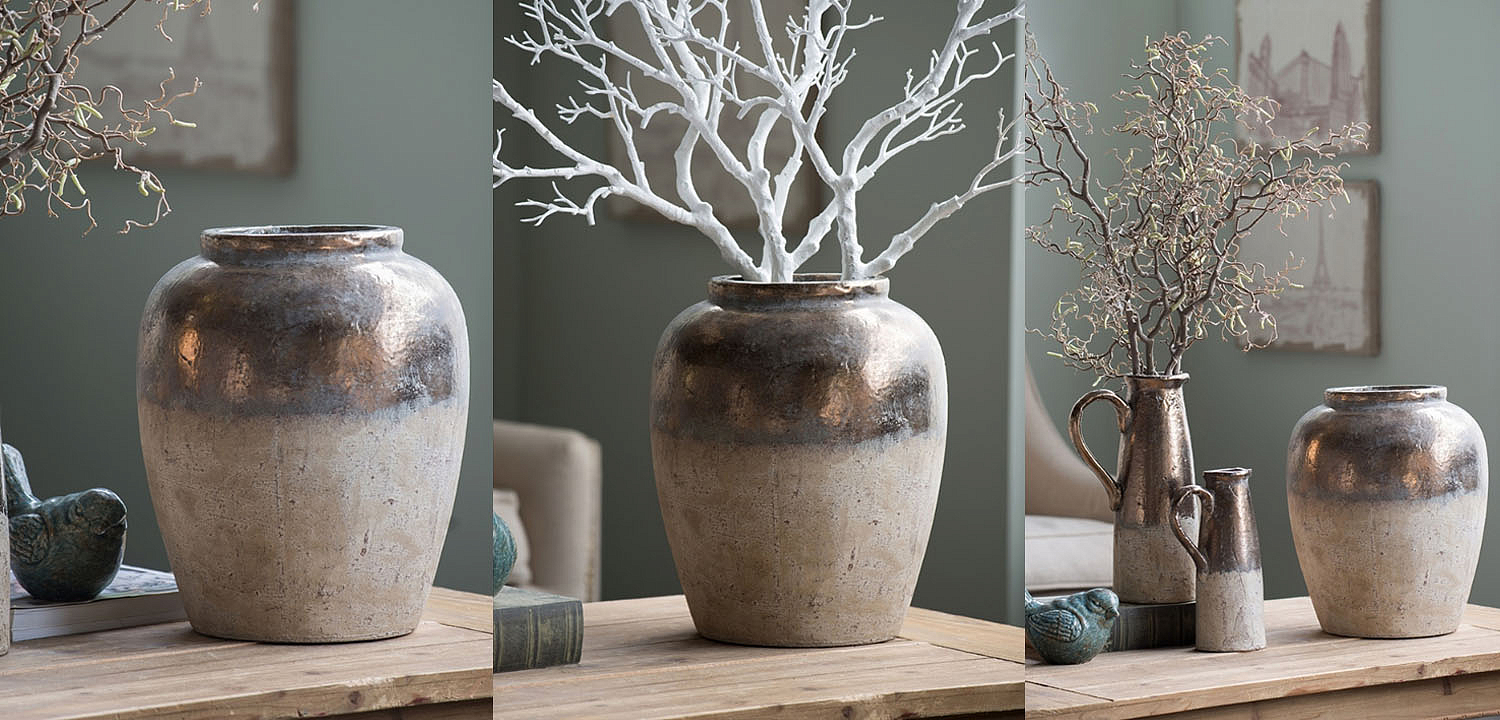 Ваза Vase Argenta metal 40 Ваза Vase Argenta metal 40 - Loft-Concept в Твери