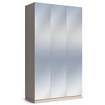Шкаф 3-х дверный с зеркальными дверями Satin Furniture варинант исполнения - 1 | Loft Concept в Твери