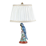 Настольная лампа с абажуром и основанием в виде попугая Parrot Table Lamp варинант исполнения - 1 | Loft Concept в Твери
