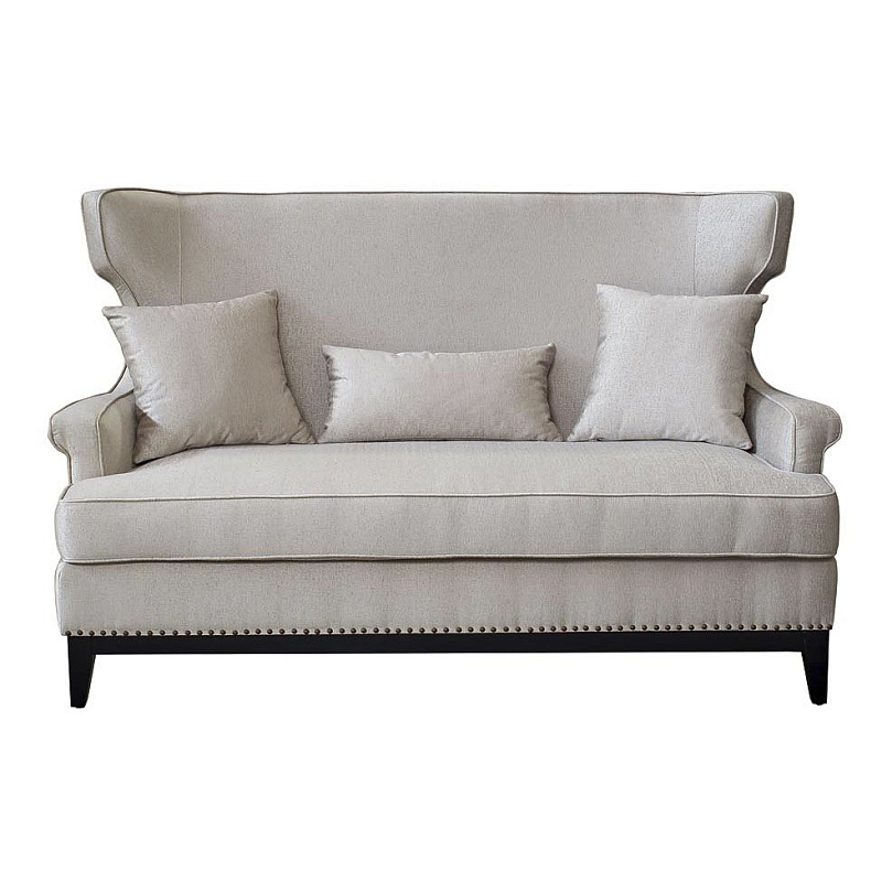 Диван Seine Sofa Velvet 2 Бежево-серый Диван Seine Sofa Velvet 2 Бежево-серый в Твери | Loft Concept