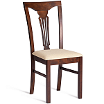 Стул деревянный с узором ручной работы Espresso варинант исполнения - 1 | Loft Concept в Твери