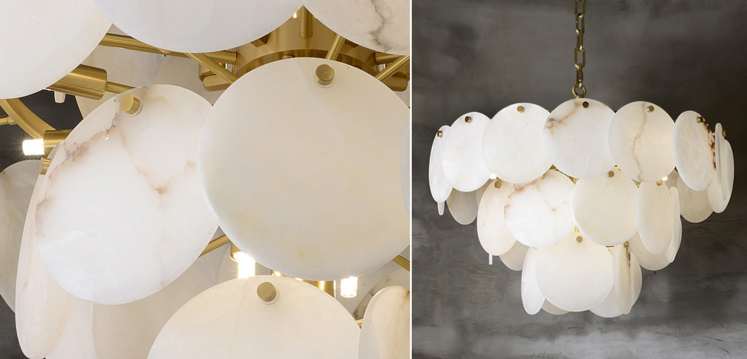 Люстра Letizia Marble Three Tiered Chandelier Люстра Letizia Marble Three Tiered Chandelier - Loft-Concept в Твери