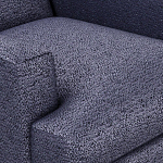 Мебельная ткань Шенилл синий цвет 138 см T4-33 варинант исполнения - 6 | Loft Concept в Твери