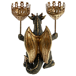 Подсвечник в виде дракона Dragon with Two Candlesticks варинант исполнения - 4 | Loft Concept в Твери