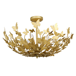 Потолочный светильник с абажуром оформленным в виде стаи бабочек Eternal Butterflies варинант исполнения - 2 | Loft Concept в Твери