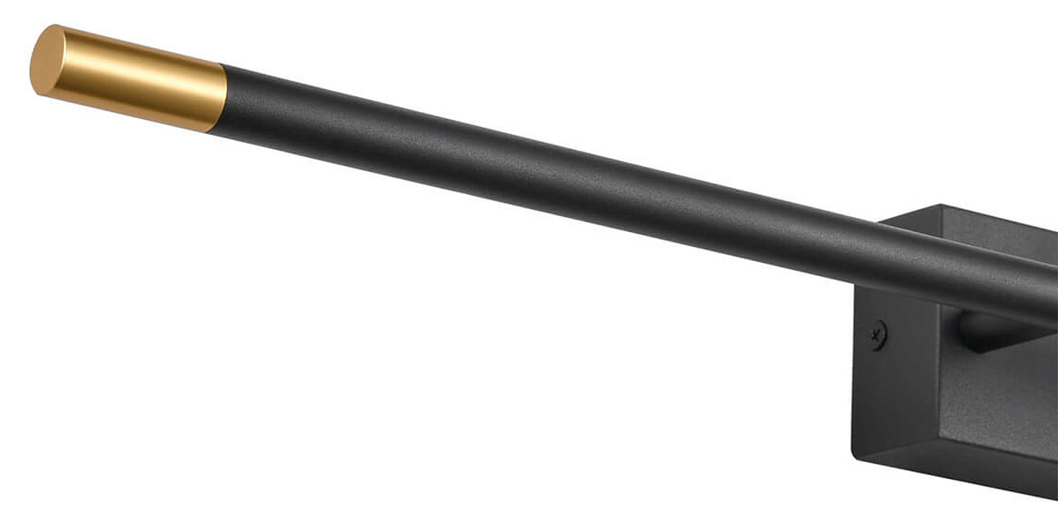 Бра Drawing Line Gold Black Rectangular Base Бра Drawing Line Gold Black Rectangular Base - Loft-Concept в Твери