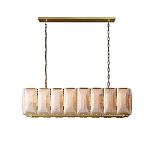 Люстра с абажуром из прямоугольных мраморных панелей Calling to Shine варинант исполнения - 6 | Loft Concept в Твери