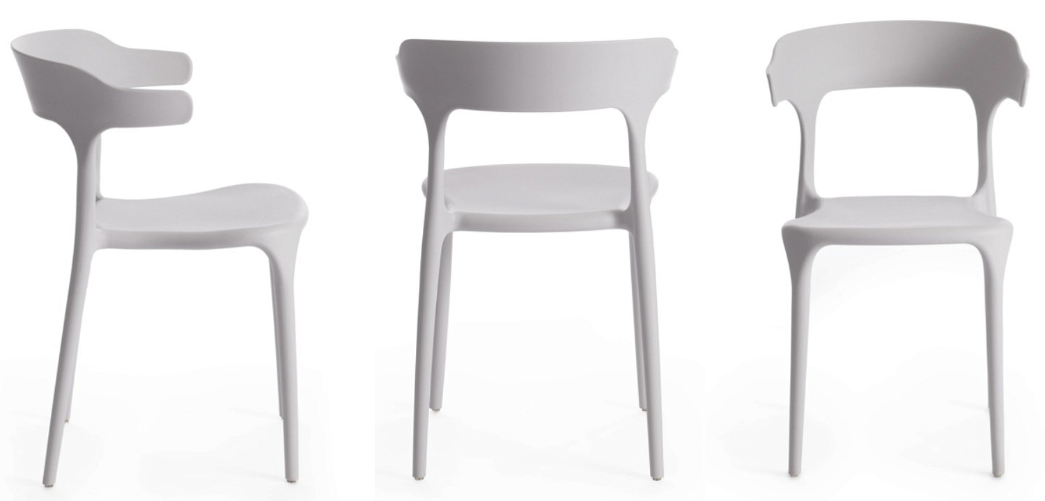 Стул Joris White Plastic Стул Joris White Plastic - Loft-Concept в Твери