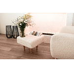 Керамический столик на деревянных ножках «Квадро» варинант исполнения - 8 | Loft Concept в Твери