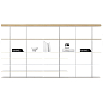 Модульный навесной стеллаж GRADUATE Bookshelves варинант исполнения - 2 | Loft Concept в Твери