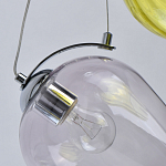 Люстра каскадная с 9-ю разноцветными стеклянными плафонами Kaleido варинант исполнения - 10 | Loft Concept в Твери