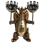 Подсвечник в виде дракона Dragon with Two Candlesticks варинант исполнения - 5 | Loft Concept в Твери