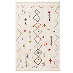 Ковер с графическим разноцветным узором Vinridio Bо  Multi варинант исполнения - 1 | Loft Concept в Твери