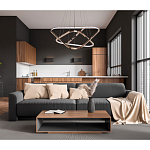 Люстра с подвесами в форме треугольников Niamh Barry варинант исполнения - 11 | Loft Concept в Твери