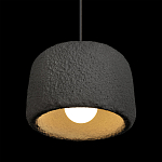 Подвесной светильник с цилиндрическим фактурным абажуром Sergey Makhno варинант исполнения - 5 | Loft Concept в Твери