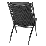 Кресло плетеное с мягкими подушками для сиденья и спины Hancock варинант исполнения - 6 | Loft Concept в Твери