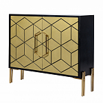 Комод с фасадом цвета латуни Moderare варинант исполнения - 6 | Loft Concept в Твери