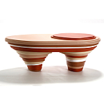 Кофейный стол Vorlon Desert Coffee Table варинант исполнения - 5 | Loft Concept в Твери