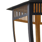 Подвесной светильник в форме фонаря чёрного цвета Black Lantern варинант исполнения - 1 | Loft Concept в Твери