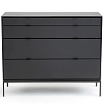 Комод из металла и кожи Guarin Chest of Drawers варинант исполнения - 2 | Loft Concept в Твери