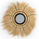 Зеркало с бахромой WICKER MIRROR 100 варинант исполнения - 1 | Loft Concept в Твери