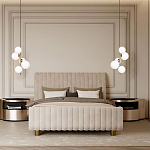 Подвесной светильник с 5-ю белыми шарообразными плафонами Bubble Chandelier варинант исполнения - 5 | Loft Concept в Твери