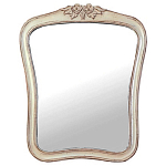 Настенное зеркало в деревянной состаренной раме Martine Wall Mirror варинант исполнения - 1 | Loft Concept в Твери