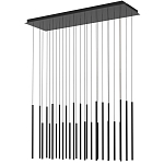 Люстра каскадная черная Black Cascade Chandelier варинант исполнения - 1 | Loft Concept в Твери