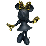 Статуэтка Минни Маус черного и золотого цвета Minnie Mouse Black&Gold Figurine  варинант исполнения - 1 | Loft Concept в Твери