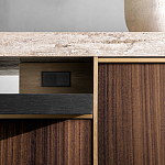 Кухонный гарнитур из массива дуба и камня Ratio Dada Engenereed варинант исполнения - 14 | Loft Concept в Твери