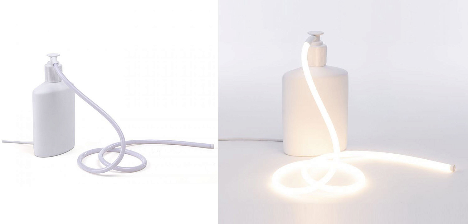 Настольная лампа Seletti Daily Glow Soap Настольная лампа Seletti Daily Glow Soap - Loft-Concept в Твери