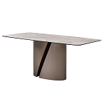 Стол обеденный керамический серый Servorios варинант исполнения - 2 | Loft Concept в Твери