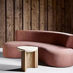 Дизайнерский журнальный стол полукруглой формы Pokun варинант исполнения - 4 | Loft Concept в Твери